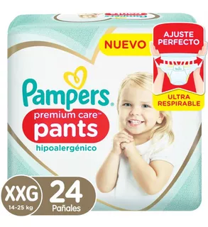 Pañales Pants Pampers Premium Care XXG 24 unidades