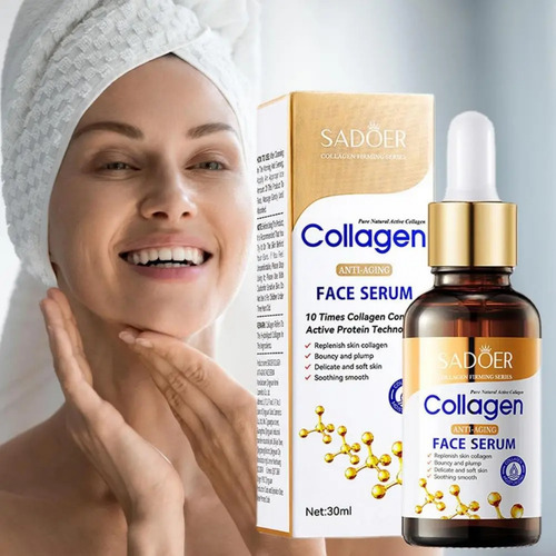 Serum Colageno Reafirmante Arrugas Gotero Facial Aplicador F Momento De Aplicación Día/noche Tipo De Piel Todo Tipo De Piel