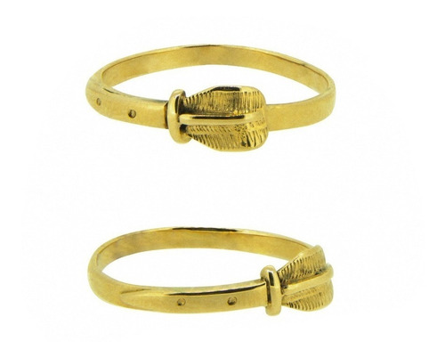 Anillo Juvenil Oro 18k Cinturón