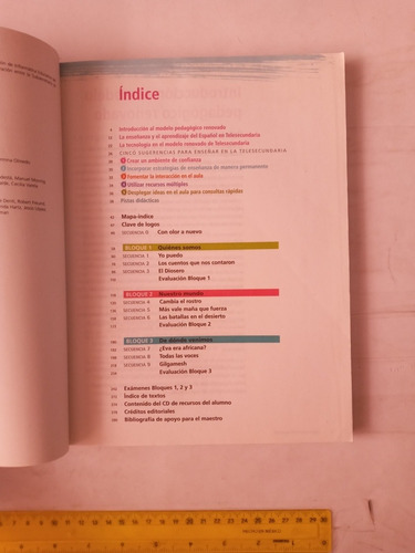 Español 1 Telesecundaria Libro Para El Maestro Sep (Usado)