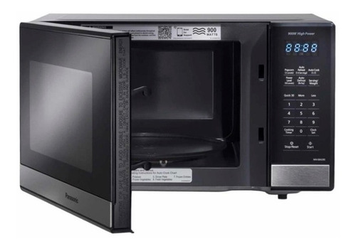 Microondas Panasonic 0.9 Pies3 Digital 900w - Negro