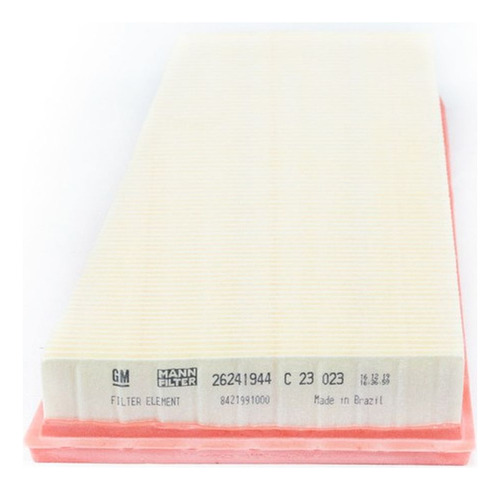 Elemento Filtro Ar Onix 2021 Gm 26241944