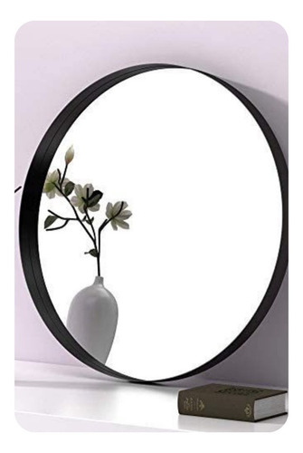 Espejo 70cm Circular Marco Hierro Industrial Baño Living