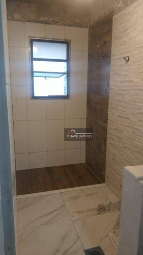 Imagem 10 de 12 de Flat Com 1 Dormitório À Venda, 43 M² Por R$ 190.000,00 - Itararé - São Vicente/sp - Fl0010