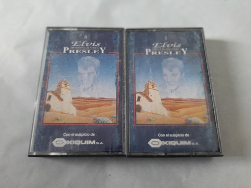 2 Cassette De Elvis Presley Revive En Los Andes(1540