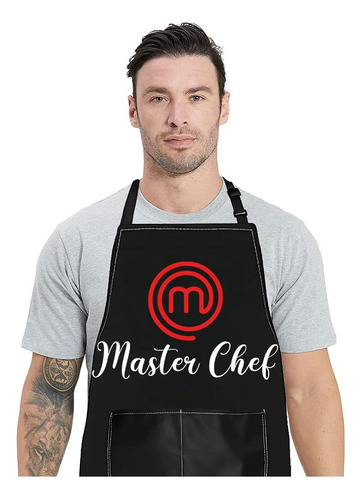 Bwwktop Delantal De Cocina Master Chef Para Cocinar, Program