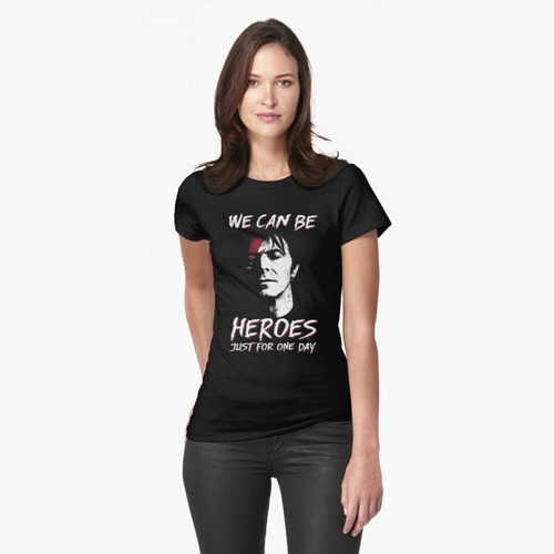 Polera We Can Be Heroes David Bowie Rock