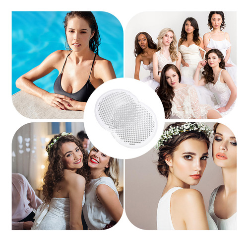 1 Par De Almohadillas De Silicona Reutilizables Para Mujer