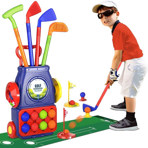 Set De Palos De Golf Para Niños, Marca Sport Set, Modelo Kid