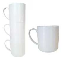 Comprar Taza Plástica Sublimable Apilable Recta Ø 8 Cm X 24 Unid