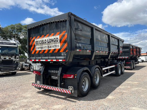 Carreta Rodocaçamba Randon 2023 Rodotrem Basculante Bitrem