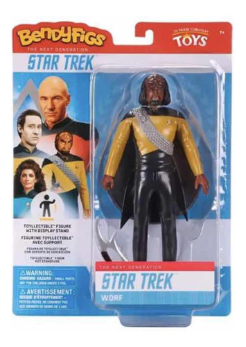 Figura Bendyfigs Worf Star Trek The Next Generation