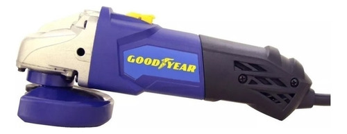 Esmerilhadeira angular Goodyear GY-AG-50060-3 azul 710 W 127 V + acessório
