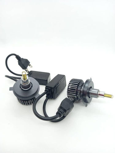 Par Ampolletas Turboled H4 Led Headlight 360 Grados 25.000lm