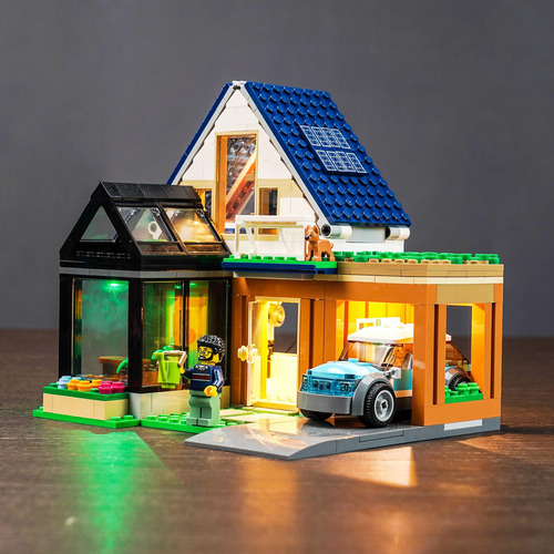Kit De Luces Led Para Set De Construcción Lego City Family H