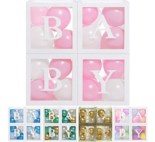 Cajas De Ducha Para Bebé, Decoración De Fiesta, 45 Piezas