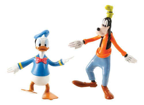 Flexfigs: Mickey Mouse Pack De 4 Caracteres Disney Articuló