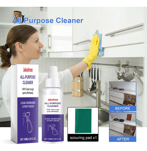 Limpiador Multiusos R, Limpiador De Cocina, Grasa En Aerosol