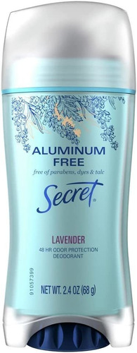 Antitranspirante bastão Secret Stick lavender 68 g