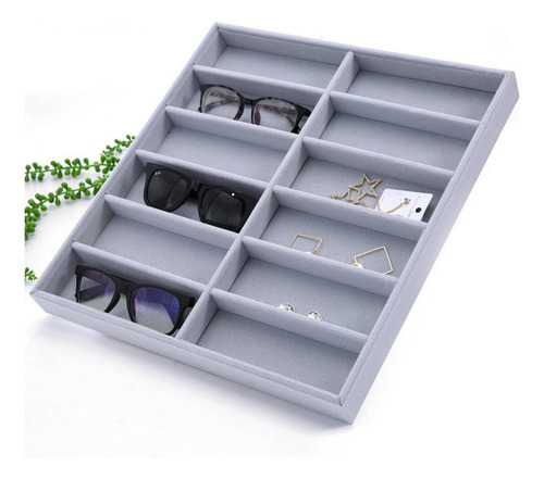Aa Organizador De Gafas Bandeja De Almacenamiento De Gafas