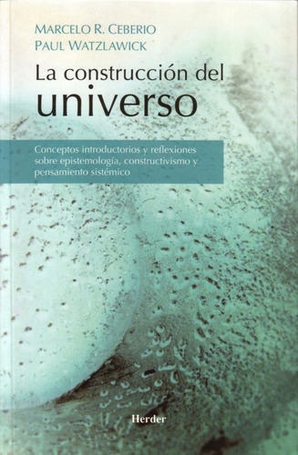 La Construcción Del Universo Paul Watzlawick Ed Herder