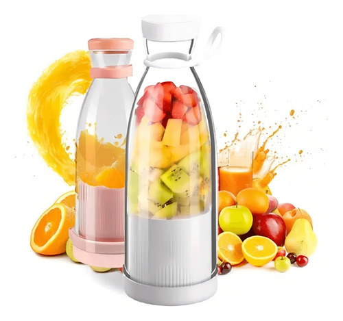Mini Liquidificador Portátil Mini Mixer 6 Lâminas + Cabo Usb
