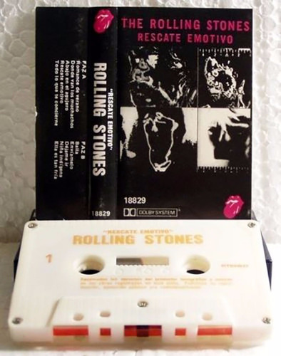 Rolling Stones Emotional Rescue Bootleg Cassette