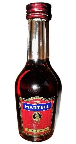 Botellita Miniatura Cognac Martell Vsop Medallion 1990      