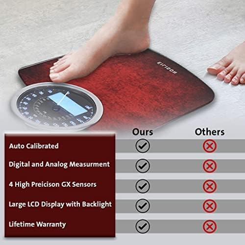 Eilison Advance 2 En 1 Y Báscula Analógica Para El Cuerpo 4