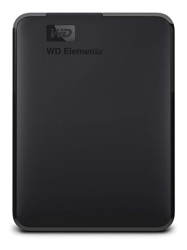Imagen 1 de 3 de Disco duro externo Western Digital WD Elements WDBU6Y0040BBK-WESN 4TB negro