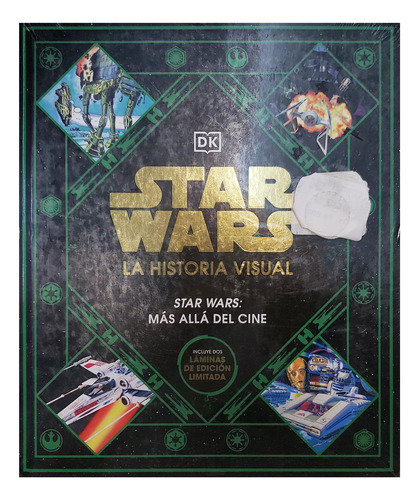 Revista Star Wars La Historia Visual Tapa Dura Ver-ediciones Mas Alla Del Cine 2 Laminas
