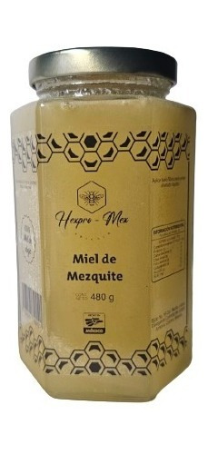 Miel De Mezquite 100% Pura 480 Gr (hexpro-mex)