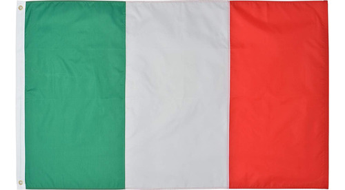 Bandera Italiana De Green Grove Products De Nailon 210d De 3