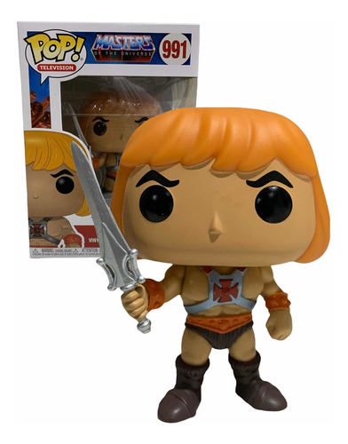 Muñeco He-man Funko Pop! Por El Poder De Greiscol! 991 Heman