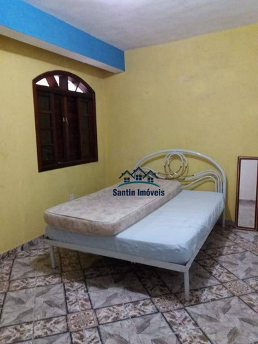 Sobrado Com 4 Quartos (01 Suíte ) 03 Ou Mais Vagas De Veículos À Venda, 180 M² Por R$ 600.000 - Parque Gerassi - Santo André/sp - So0427