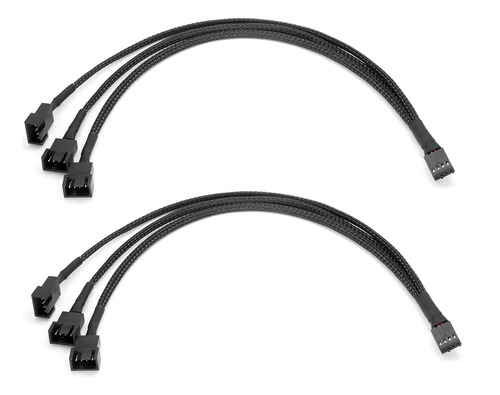 Divisor Ventilador 4 Pine Adaptador Cable Para 3 12.6 