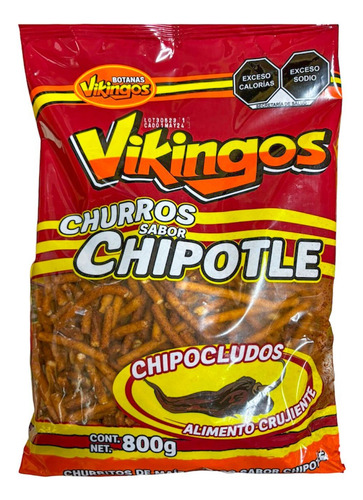Vikingos Churros Sabor Chipotle