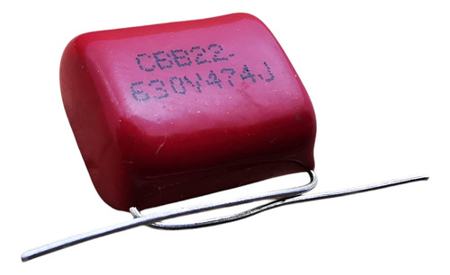 Capacitor Poliéster 470n 630v Paquete 3pcs