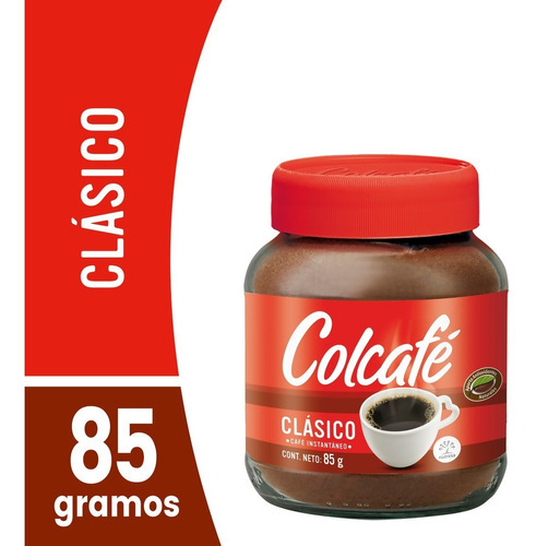 Cafe Instantaneo Colcafe Clasico 85 Gr