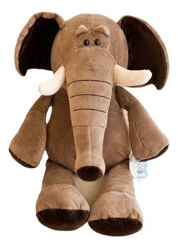 Elefante De Peluche, Animales De La Selva Y Bosque 25 Cm. 