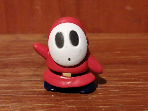 Figura Nintendo Shy Guy  Mide 5 Cm De Alto  