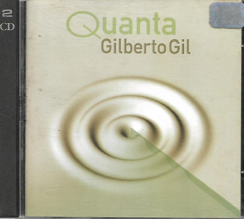 Gilberto Gil - Quanta- Cd 1997 Em Box Acrilico Produzido Por Wea  Music - Inclui Faixas Adicionais