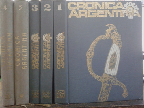 Imagen 1 de 4 de Cronicas Argentinas * 5 Tomos * Completa *