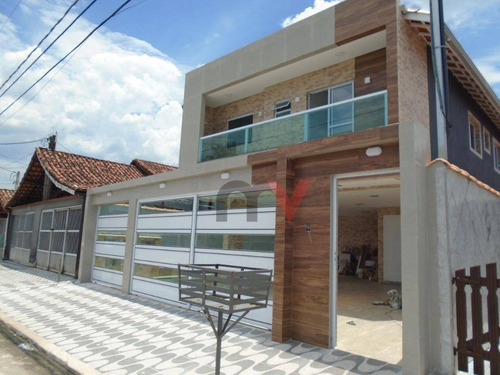 Imagem 1 de 14 de Sobrado À Venda, 53 M² Por R$ 240.000,00 - Maracanã - Praia Grande/sp - So0119