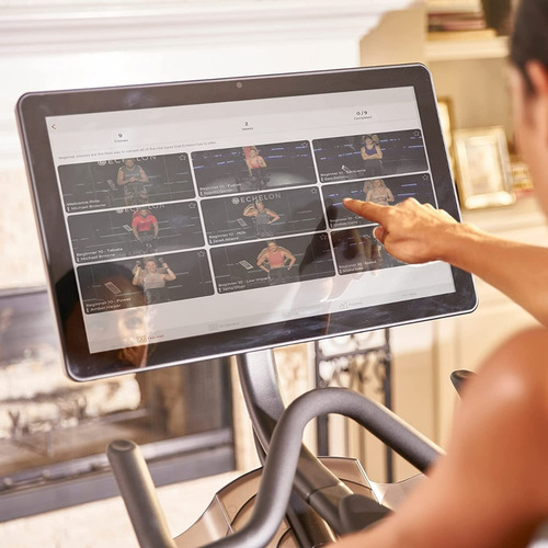 Imagen 5 de 9 de Bicicleta Estatica Spinning Profesional Echelon Pantalla Led Color Negro