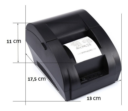 Impressora Térmica Nao Fiscal Usb Ticket Cupom 58mm C/ Fio