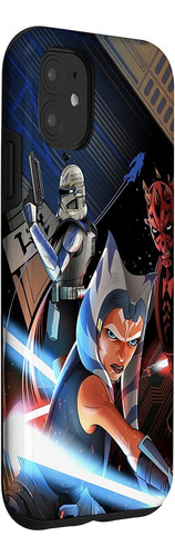 Funda Exclusiva De Ahsoka Y Darth Maul Para 11 Wars:...