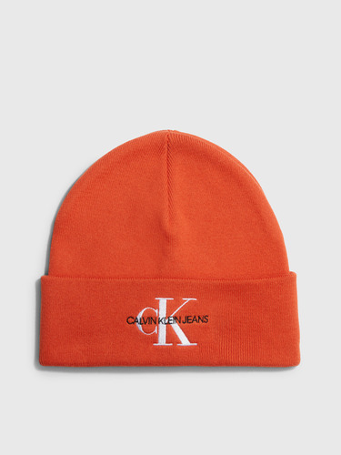 Gorro Monologo Beanie Naranja Calvin Klein