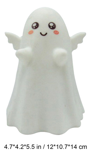 Mk Night Light Para Halloween, Diseño De Fantasma Sonriente,