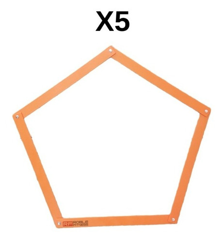 Imagen 1 de 7 de Pentagono De Coordinacion Fleje Rigido Pack Por 5
